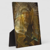 Plaque Photo Prière des Indiens d'Amérique du Nord (Côté)