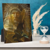 Plaque Photo Prière des Indiens d'Amérique du Nord (Côté)