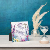 Plaque Photo "Prière du salut" Foi et grâce (Insitu)