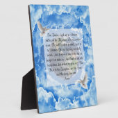 Plaque Photo Prière du Seigneur (Côté)