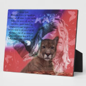 Plaque Photo Prière indienne (Côté)