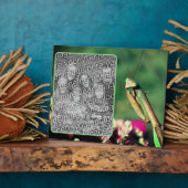 Plaque Photo Priez Mantis Créez Votre Propre Photo (Côté)