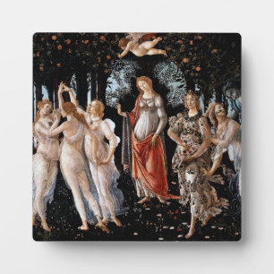 Plaque Photo Primavera Botticelli
