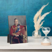 Plaque Photo Prince Charles III 2018 (Côté)