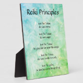 Plaque Photo Principes de Reiki (Côté)