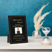 Plaque Photo Prix d'appréciation de la reconnaissance photo de  (Côté)