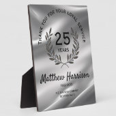 Plaque Photo Prix d'appréciation du service long loyal. Personn (Côté)