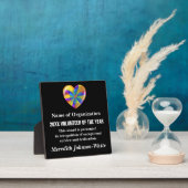 Plaque Photo Prix du bénévole de l'année (Insitu)