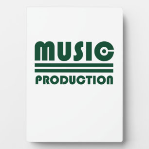 Plaque Photo Production musicale