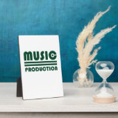 Plaque Photo Production musicale (Côté)