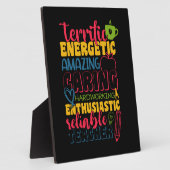 Plaque Photo Professeur Cadeaux | Enseignant de soins Extraordi (Côté)