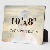 Plaque Photo Professional Photo Template 10 x 8 Aspect Ratio (Côté)