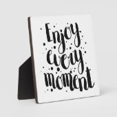 Plaque Photo Profitez de chaque instant 2 (Recto)