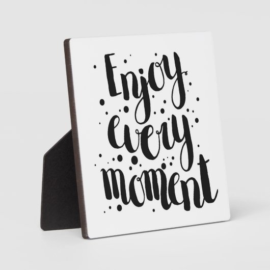 Plaque Photo Profitez de chaque instant 2 (Recto)