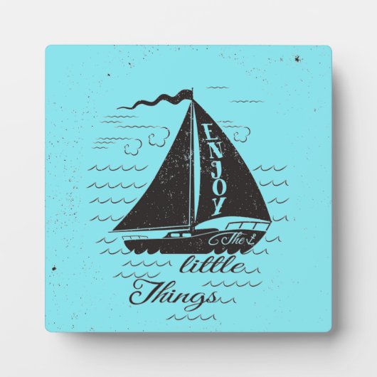 Plaque Photo Profitez De L'Affiche Little Things (Devant)