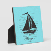 Plaque Photo Profitez De L'Affiche Little Things (Recto)