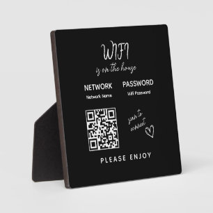 Plaque Photo Profitez de l'analyse de mot de passe Wifi pour co
