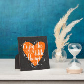 Plaque Photo Profitez Des Petites Choses (Insitu)