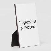 Plaque Photo Progrès sur le panneau de perfection - Autonomisat (Côté)