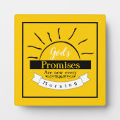 Plaque Photo Promesses  (Devant)