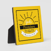 Plaque Photo Promesses  (Recto)