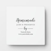 Plaque Photo Promotional Small Honey Business (Devant)