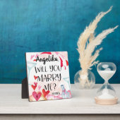 Plaque Photo Proposition de marriage | You Marry Me ? Custom (Insitu)