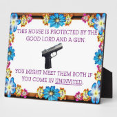 PLAQUE PHOTO PROTECTED (Côté)