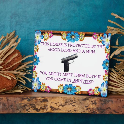 PLAQUE PHOTO PROTECTED (Côté)