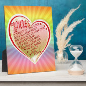 PLAQUE PHOTO PROVERBE 3:5-6 FAIRE CONFIANCE À L'ÉTERNEL ET TOUT (Côté)