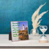 Plaque Photo Proverbes 22:4 (Insitu)