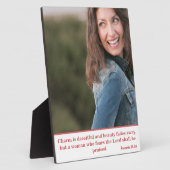 Plaque Photo Proverbes 31 Cadeau Femme (Côté)