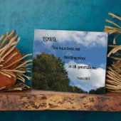 Plaque Photo Psalm 90:1 Lord, You have been our dwelling... (Côté)