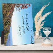 Plaque Photo Psaume 139:23 Cherchez-moi, ô Dieu... (Côté)