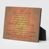 Plaque Photo Psaume 23 (Côté)