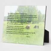 Plaque Photo Psaume 23 Le Seigneur Est Mon Berger (Côté)