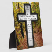 Plaque Photo Psaume 27:1 (Côté)