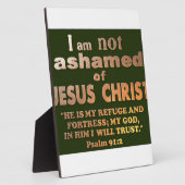 Plaque Photo Psaume 91:2 (Côté)