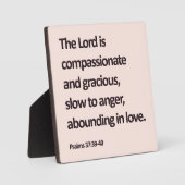 Plaque Photo Psaumes 37:39-40 (Recto)