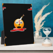 Plaque Photo psycho-émoji (Côté)