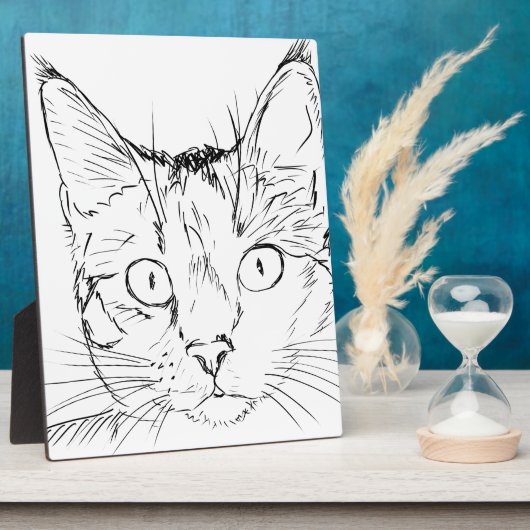 Plaque Photo Puddy Cat (Côté)