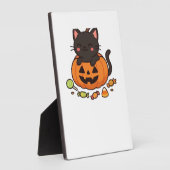 Plaque Photo Pumpkin Kitty Parade Essential T-Shirt (Côté)