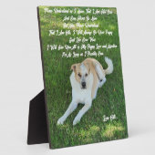 Plaque Photo Puppy Love (Côté)