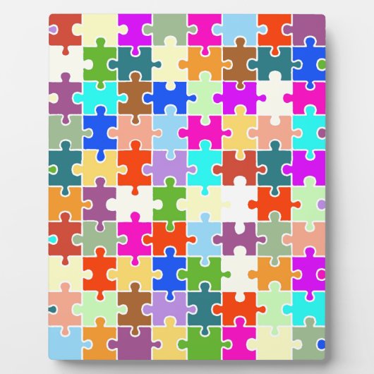 Plaque Photo Puzzle amusant (Devant)