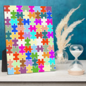 Plaque Photo Puzzle amusant (Côté)