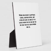 Plaque Photo Quand une porte se ferme (Côté)