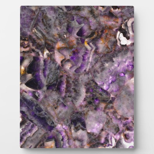 Plaque Photo Quartz violet (Devant)