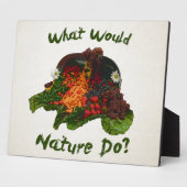 Plaque Photo Que ferait la nature (Côté)