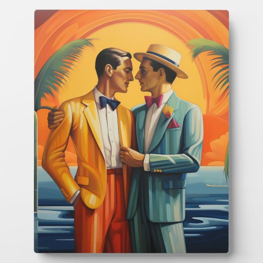 Plaque Photo Queer and Chic : Art Déco's Love Legacy (Devant)