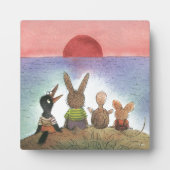 Plaque Photo Quelque chose de rouge (Devant)